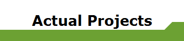 Actual Projects